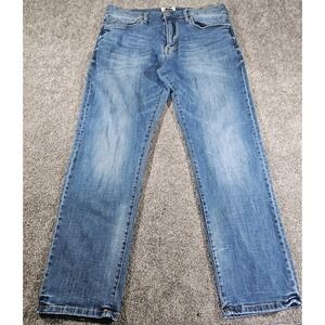 Joseph Abboud athletic fit jeans Men's 36x32 Light 93% Cotton, 6%polyester,1%...